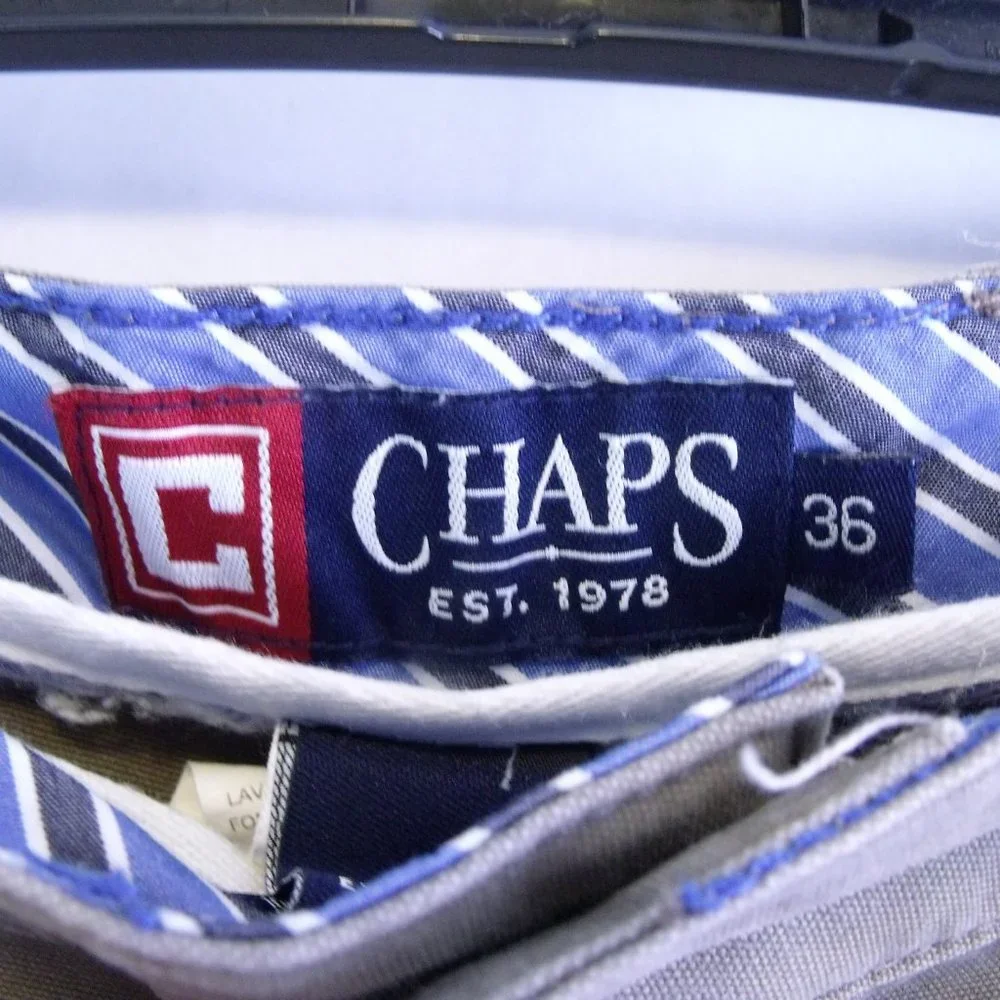 Chaps Brown Khaki Cargo Shorts